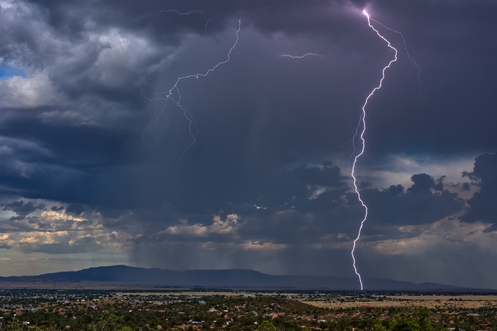Lightning,Storm,Over,Chino,Valley,Arizona,During,The,2023,Monsoon