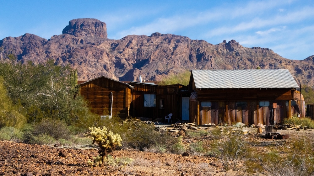 Arizona's,Castle,Dome,City,Ghost,Town,Near,The,Town,Of