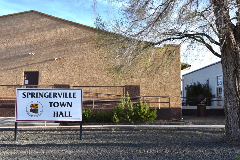 Springerville,Arizona,4-22-2024,Sign,For,Springerville,Town,Hall