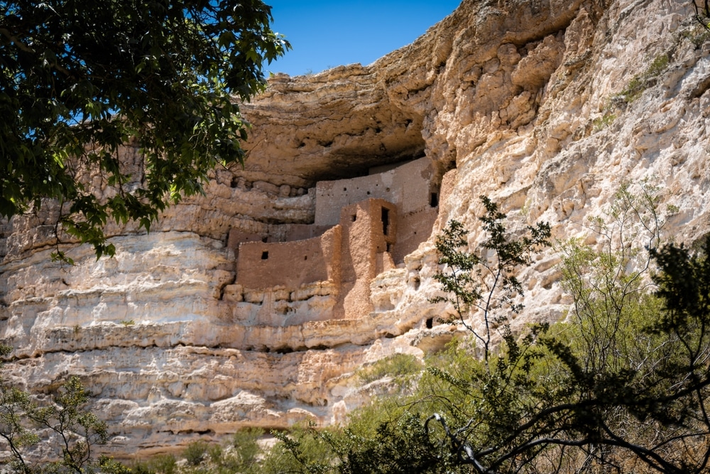 Montezuma,Castle,National,Monument,Protects,A,Set,Of,Well-preserved,Cliff