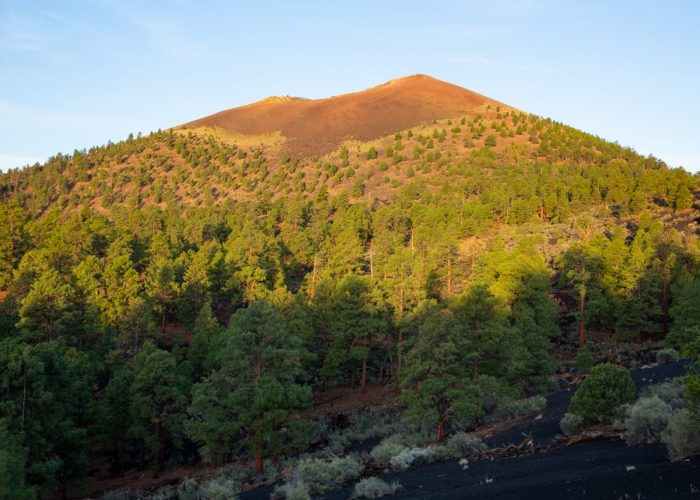 Sunrise,In,Sunset,Crater,Volcano,National,Monument,,Arizona,,Usa