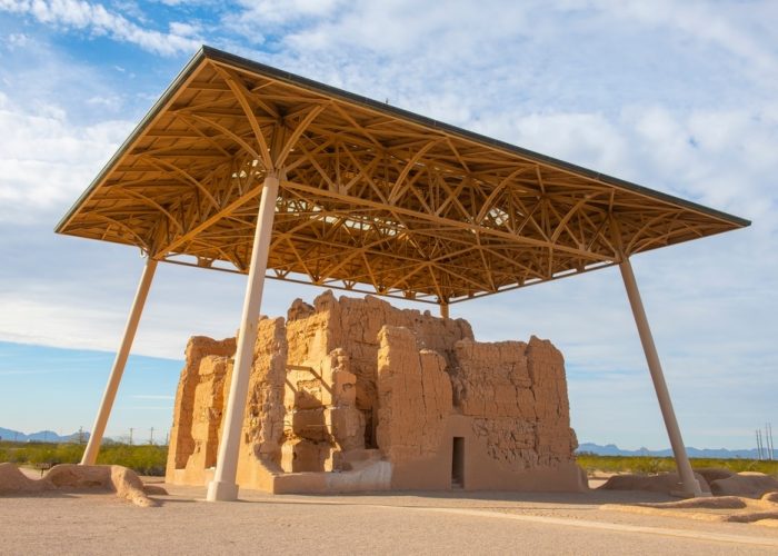Casa,Grande,Ruins,National,Monument,Is,A,Historic,Ruin,Built