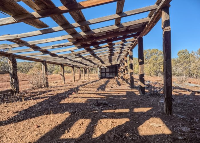 Rods,Winter,Camp,Ruins,In,The,Kaibab,National,Forest,Az